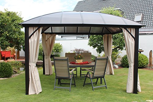 Pavillon mit festem Dach ++ Die schönsten und besten Pavillons
